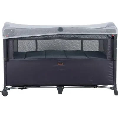 Prego Miami Plus Anne Yanı Oyun Parkı 70x120 cm Füme 8044 - 6