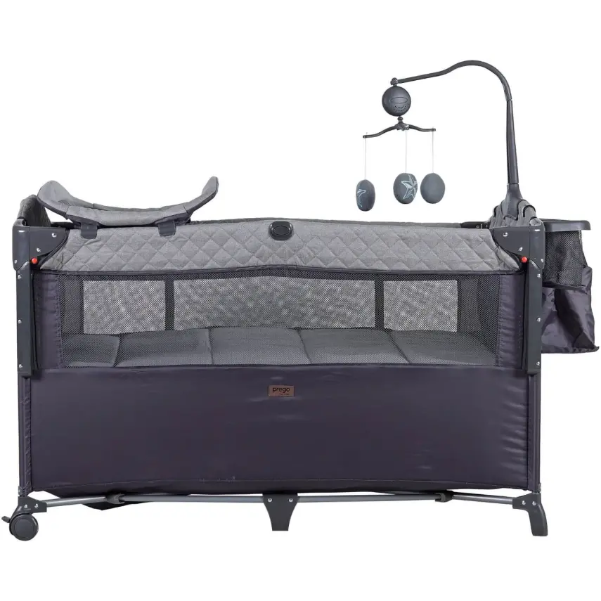 Prego  Miami Plus Oyun Parkı 70x120 cm Gri 8044 - 8