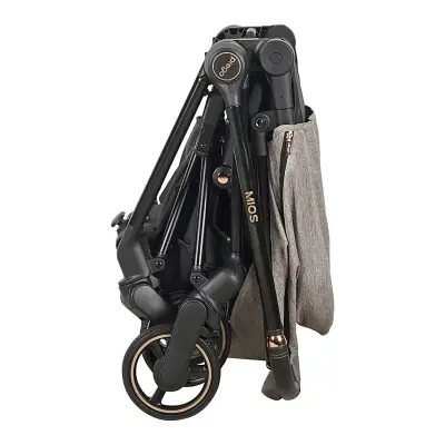 Prego Mios Premium Travel Sistem Çift Yönlü Kompakt Katlanabilir Bebek Arabası Bej 2099  - 9