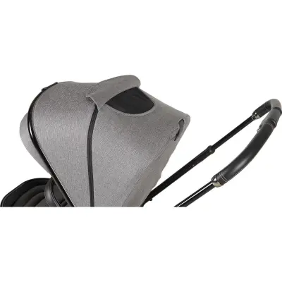 Prego Mios Premium Travel Sistem Çift Yönlü Kompakt Katlanabilir Bebek Arabası Gri 2099  - 8