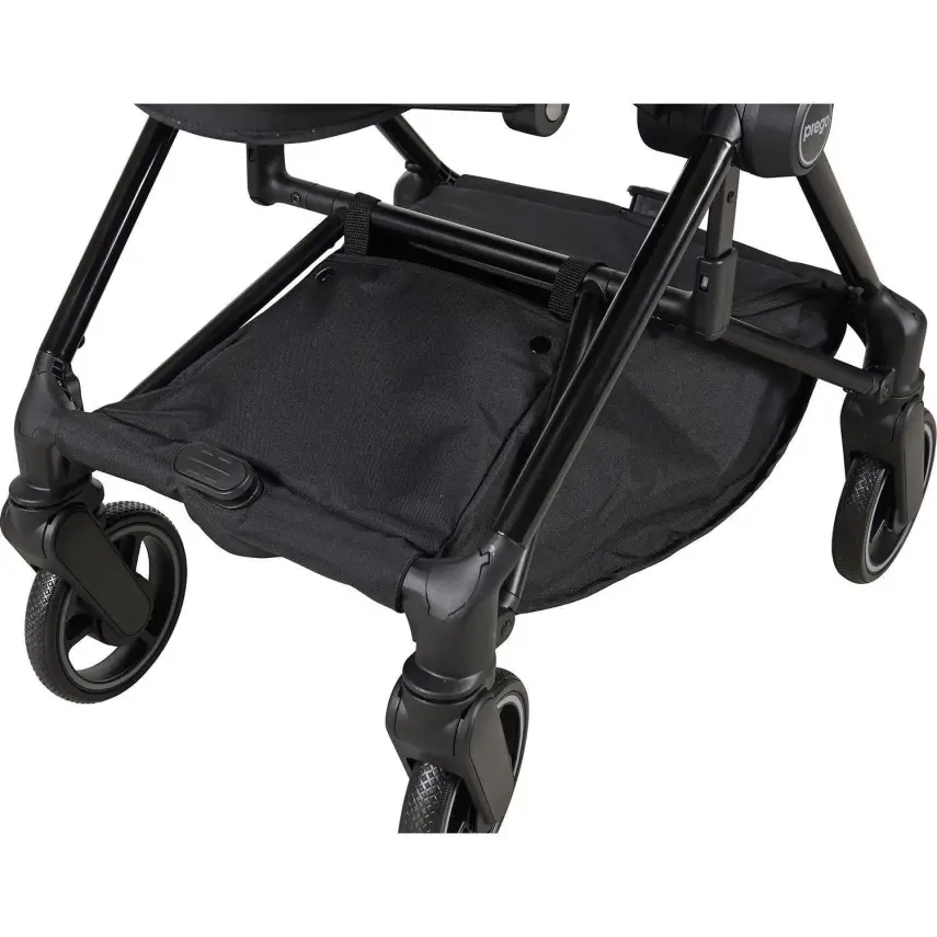 Prego Mios Premium Travel Sistem Çift Yönlü Kompakt Katlanabilir Bebek Arabası Gri 2099  - 9