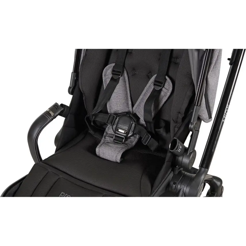 Prego Mios Premium Travel Sistem Çift Yönlü Kompakt Katlanabilir Bebek Arabası Gri 2099  - 6
