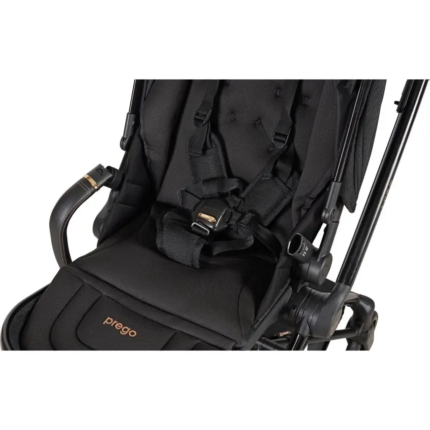 Prego Mios Premium Travel Sistem Çift Yönlü Kompakt Katlanabilir Bebek Arabası Siyah 2099 - 7