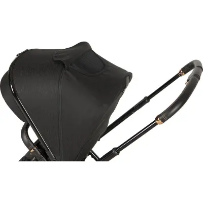 Prego Mios Premium Travel Sistem Çift Yönlü Kompakt Katlanabilir Bebek Arabası Siyah 2099 - 9