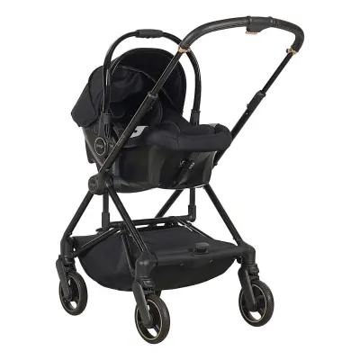 Prego Mios Premium Travel Sistem Çift Yönlü Kompakt Katlanabilir Bebek Arabası Siyah 2099 - 6