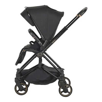 Prego Mios Premium Travel Sistem Çift Yönlü Kompakt Katlanabilir Bebek Arabası Siyah 2099 - 3