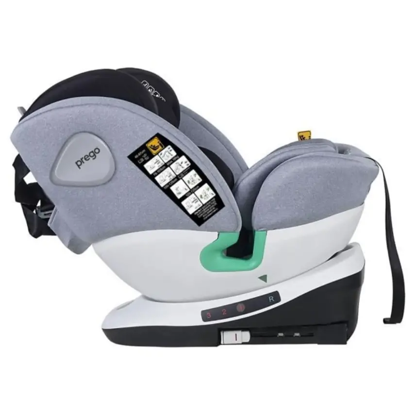 Prego Q9000 Cosmofix I-Size Oto Koltuğu 0-36 Kg Gri - 6