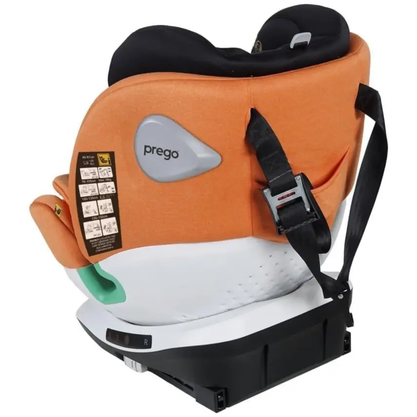 Prego Q9000 Cosmofix I-Size Oto Koltuğu 0-36 Kg Turuncu - 4