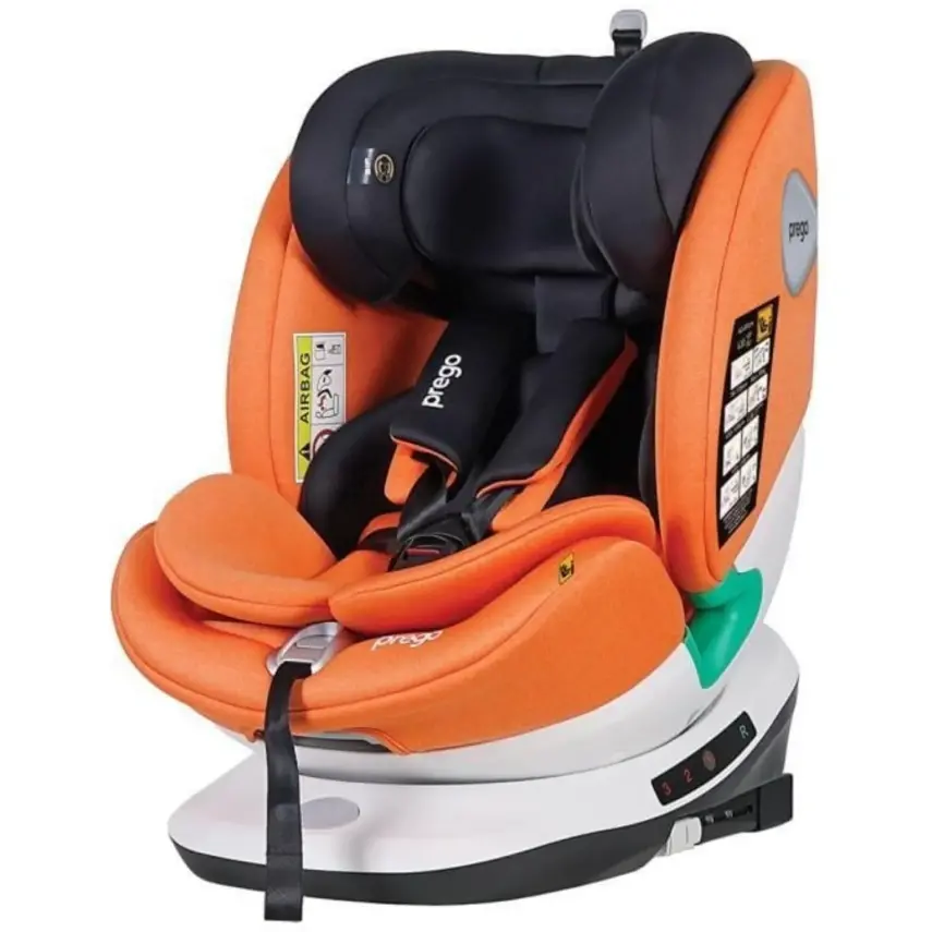 Prego Q9000 Cosmofix I-Size Oto Koltuğu 0-36 Kg Turuncu - 2