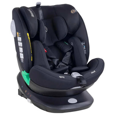 Prego Tronfix 360° Dönebilen Isofixli I-Size Oto Koltuğu 0-36 Kg Siyah Q9004