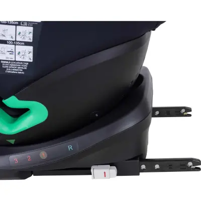 Prego Tronfix 360° Dönebilen Isofixli I-Size Oto Koltuğu 0-36 Kg Siyah Q9004 - 8