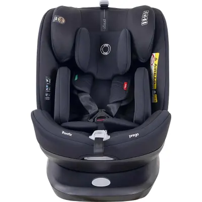 Prego Tronfix 360° Dönebilen Isofixli I-Size Oto Koltuğu 0-36 Kg Siyah Q9004 - 3