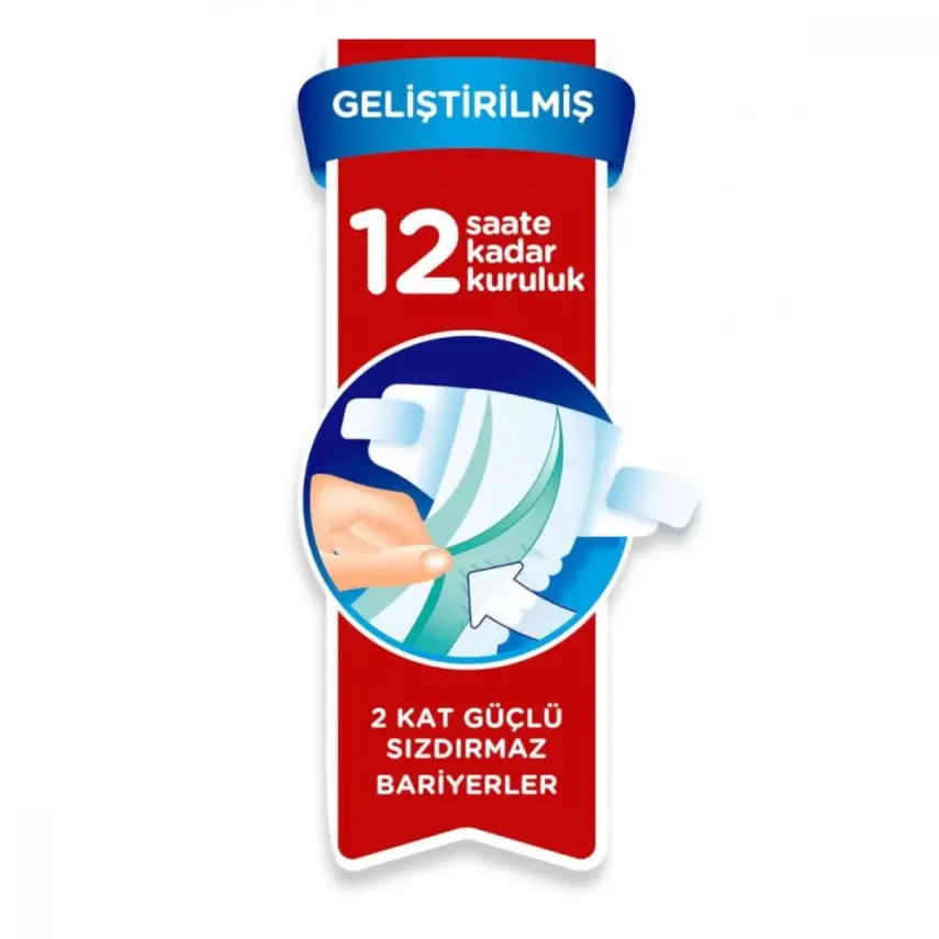 Prima Aktif Bebek Bezi 1 Beden Yenidoğan 2-5 Kg 44'lü Mini Fırsat Paketi - 2