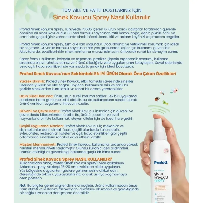 Profed Sinek Kovucu Sprey 75 ml - 7