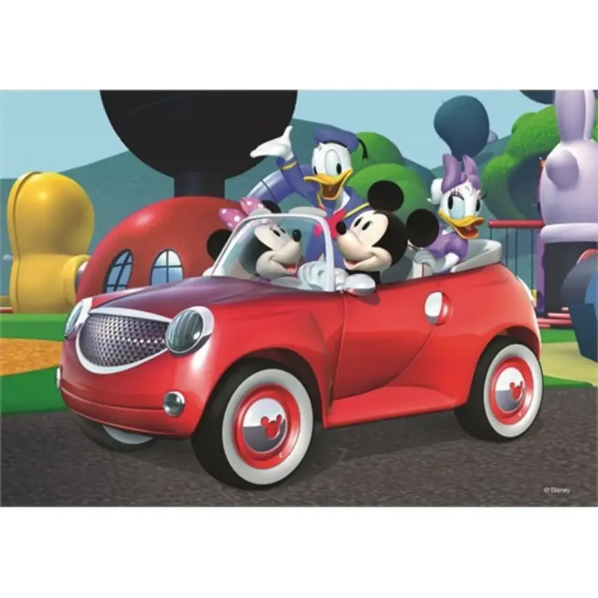 Ravensburger 2x12 Parçalı Puzzle Want Disney Mickey-075652 - 2
