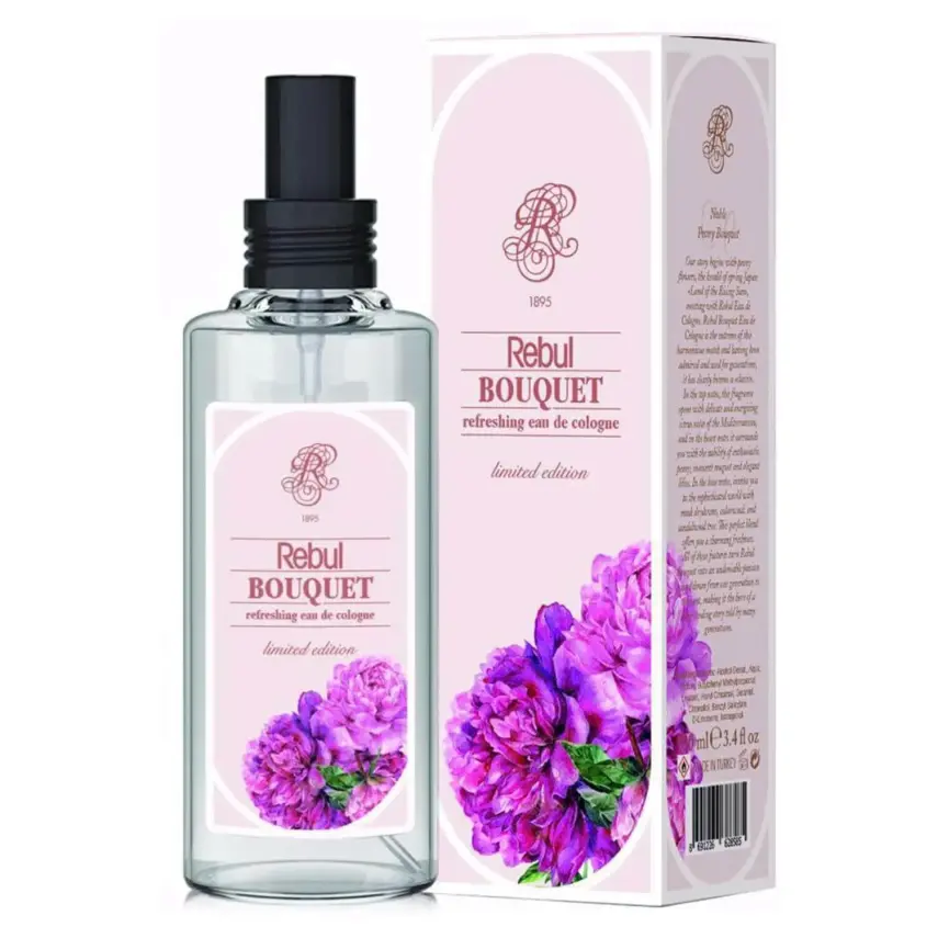 Rebul Cam Şişe Sprey Kolonya 100 ml - 1