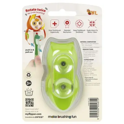 Rocs Flipper Kum Saatli Hijyenik Diş Fırçası Saklama Kabı - 8