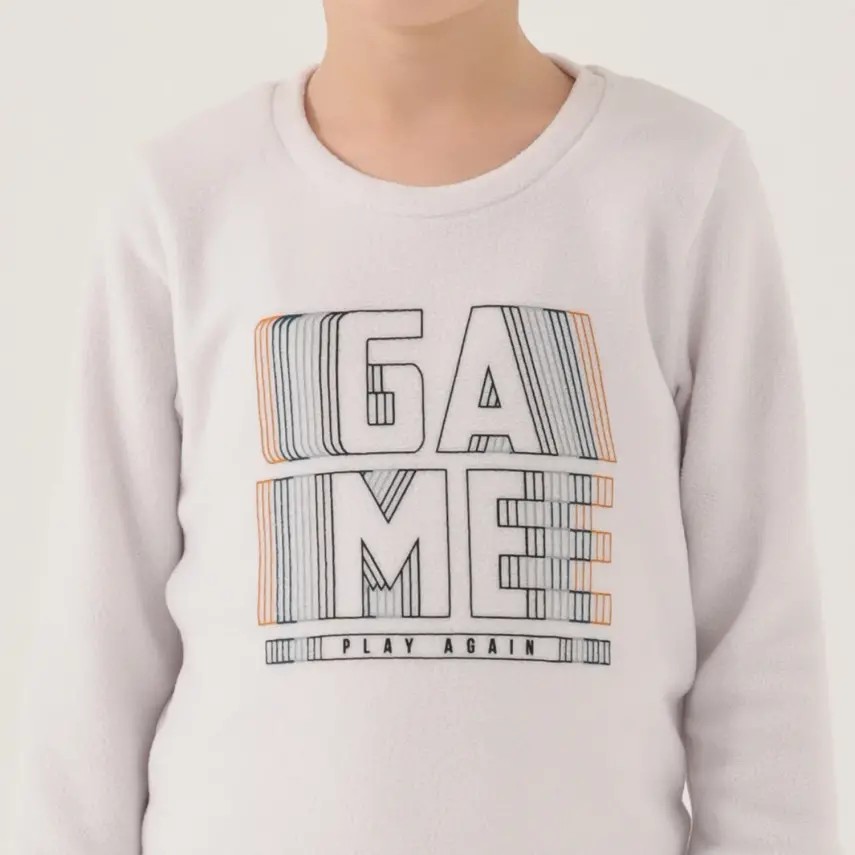 RolyPoly Erkek Çocuk Pijama Takımı Vizon - 9