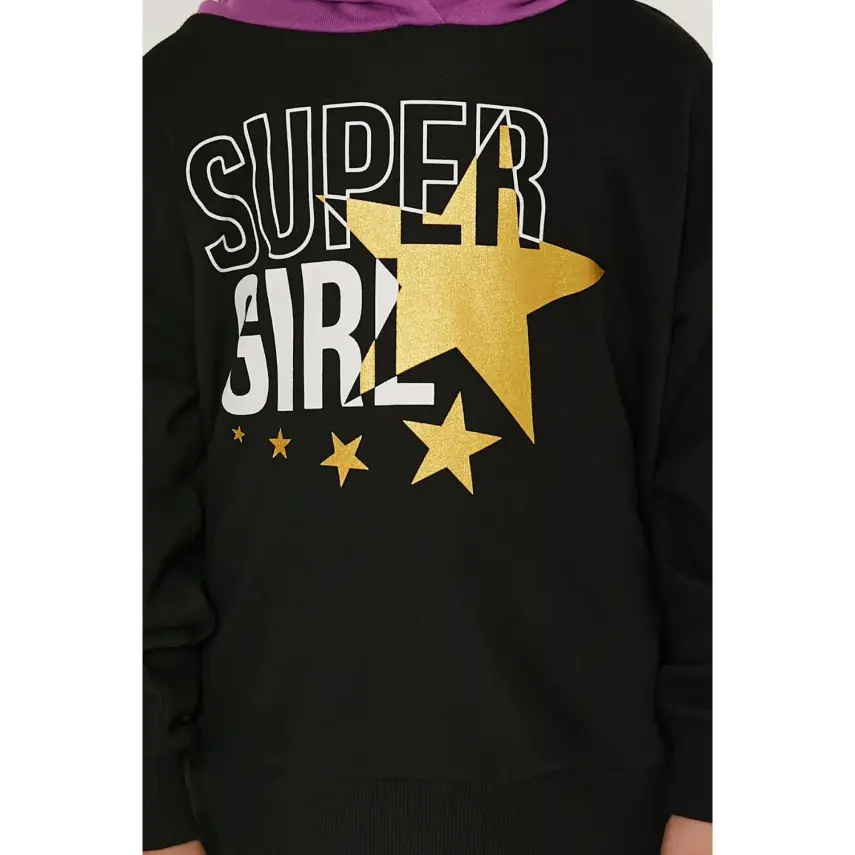 RolyPoly Kız Eşofman Takımı Siyah - 5