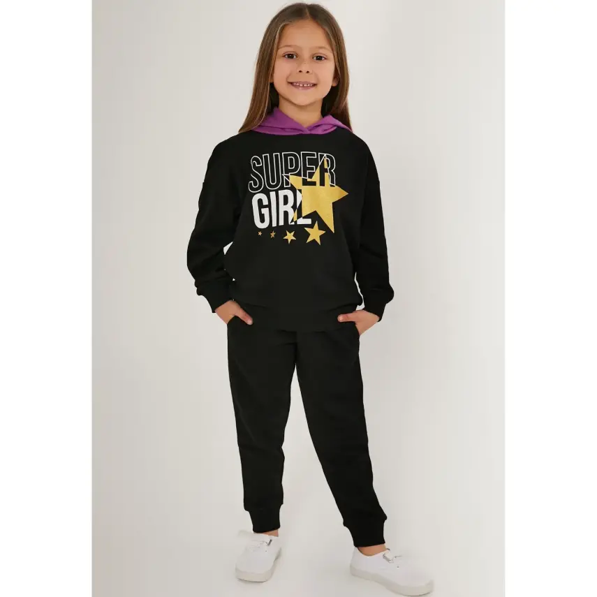 RolyPoly Kız Eşofman Takımı Siyah - 16