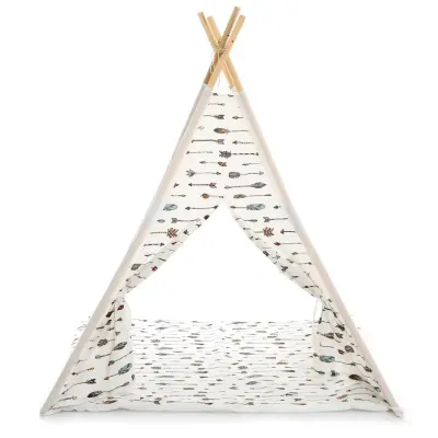 Safemom Ahşap Kızılderili Oyun Çadırı Arrow - 10