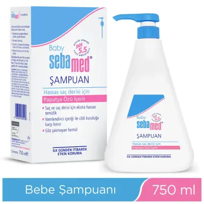 Sebamed Baby Nemlendirici Etkili Papatya Özütlü Bebek Şampuanı 750 ml