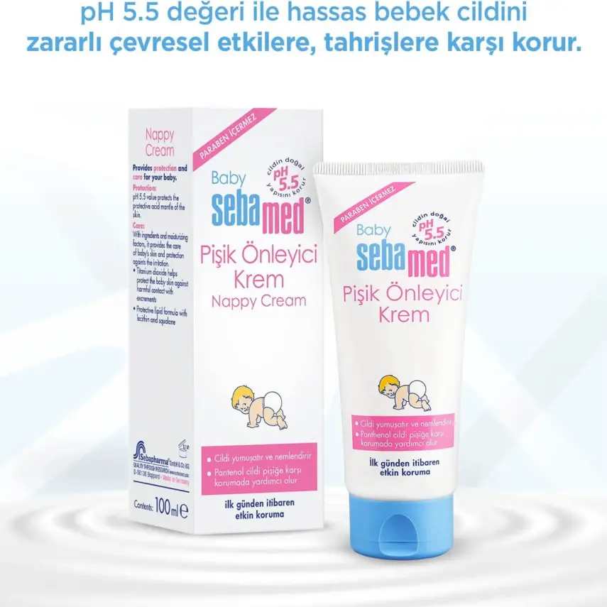 Sebamed Bebek Pişik Kremi 100 ml x2 - 7