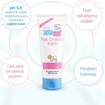 Sebamed Bebek Pişik Kremi 100 ml x3 - 3
