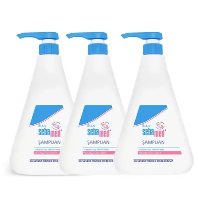 Sebamed Bebek Şampuanı 750 ml*3