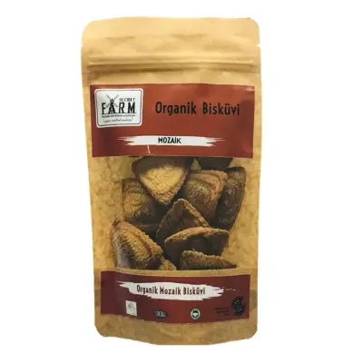 Secret Farm Organik Mozaik Bisküvi 100 gr 
