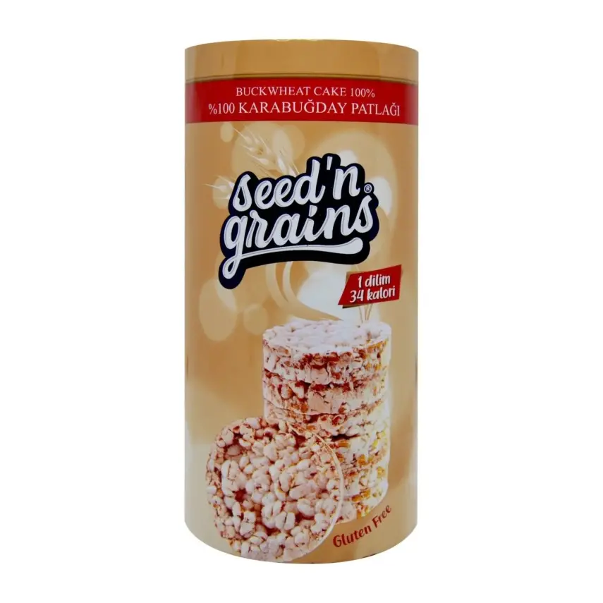 Seed'N Grains  % 100 Karabuğday Patlağı 125 gr - 3