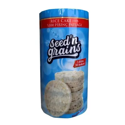 Seed'N Grains % 100 Pirinç Patlağı 135 gr 