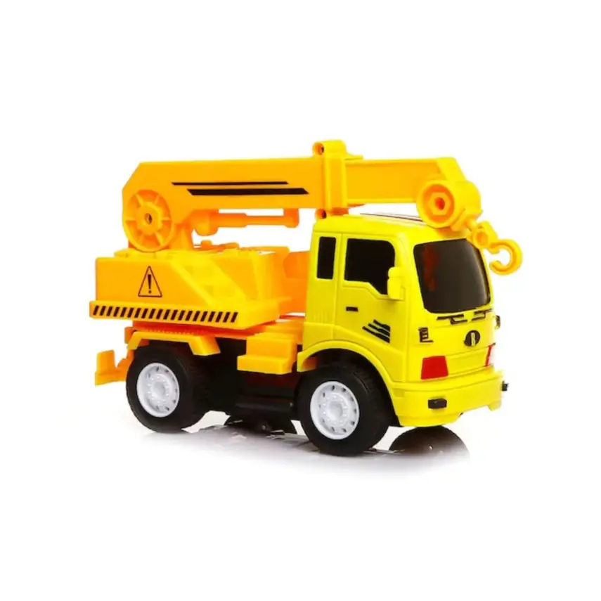 Şehrin İnşaat Araçları Araçları Pilli Sürtmeli Işıklı Vinç - 1