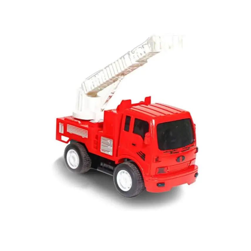 Şehrin İtfaiye Araçları Pilli Sürtmeli Işıklı - 2