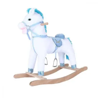 Selay Sallanan At 65 Cm Beyaz-Mavi