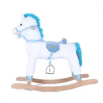 Selay Sallanan At 65 Cm Beyaz-Mavi - 2