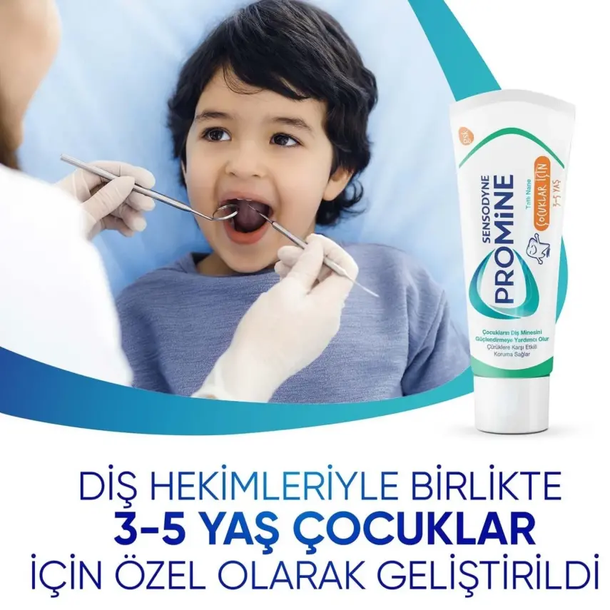 Sensodyne Promine Çocuklar İçin Diş Macunu 0-6 Yaş 50 ml - 2