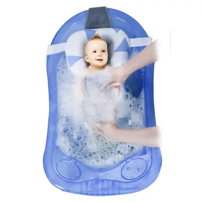 Sevi Bebe Bebek Banyo Hamağı Mavi - 2