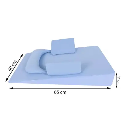 Sevi Bebe Bebek Reflü Yatağı Mavi 