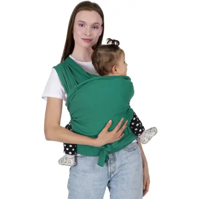 Sevi Bebe Bel Destekli Sling Turkuaz - 9