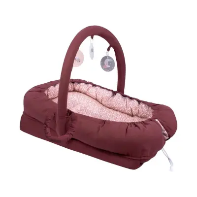 Sevi Bebe Çok Fonksiyonlu Anne Yanı Reflü Yatağı Çıtır Çiçek Desenli 