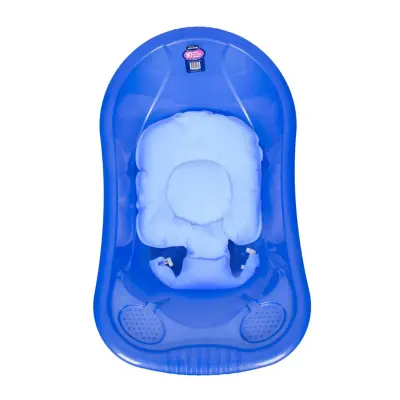 Sevi Bebe Çok Fonksiyonlu Bebek Yıkama File Minderi Mavi - 2