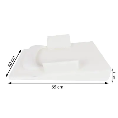 Sevi Bebe Çok Fonksiyonlu Yatış Yastığı Ekru - 5