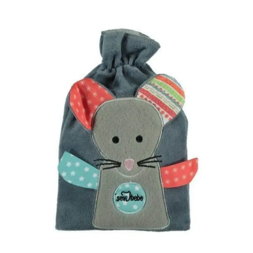 Sevi Bebe Gaz Giderici Kiraz Çekirdekli Minder Gri - 1