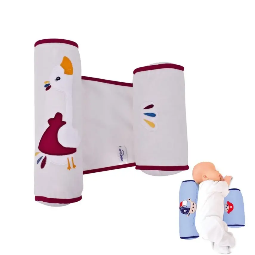 Sevi Bebe Güvenli Yan Yatış Yastığı Beyaz  - 1