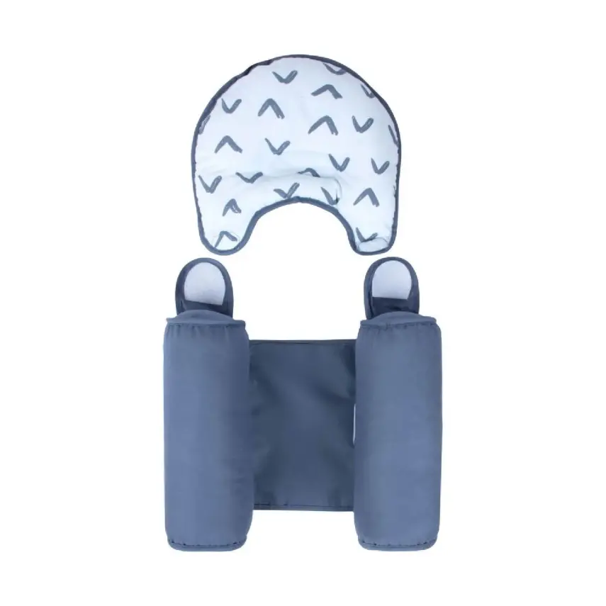Sevi Bebe Kafa Şekillendirici Yastık & Yan Yatış Yastığı Çentik Desenli - 7