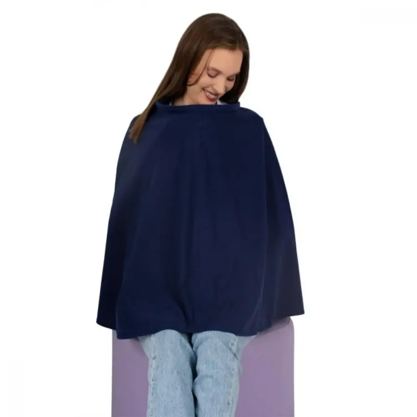 Sevi Bebe Panço Emzirme Örtüsü Lacivert - 1