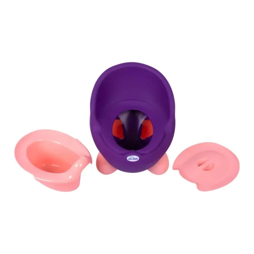 Sevi Bebe Sevimli Lazımlık Mor - 3