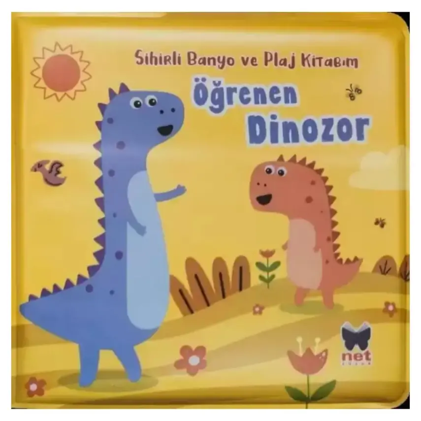 Sihirli Banyo Ve Plaj Kitabım Öğrenen Dinozor - 1