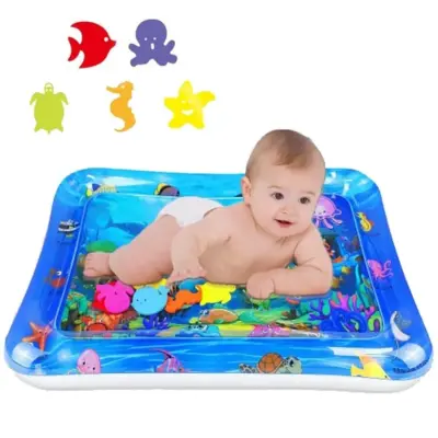 Şişirilebilen Su Aktivite Ve Oyun Matı Mavi